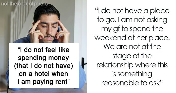 Guy Refuses To Pay For A Hotel Just To Help His Roommate Lie To Her Conservative Family