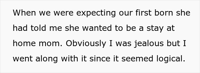 Alt text: Text about a woman's easy-going lifestyle ending after her husband discovers her affair and flees.