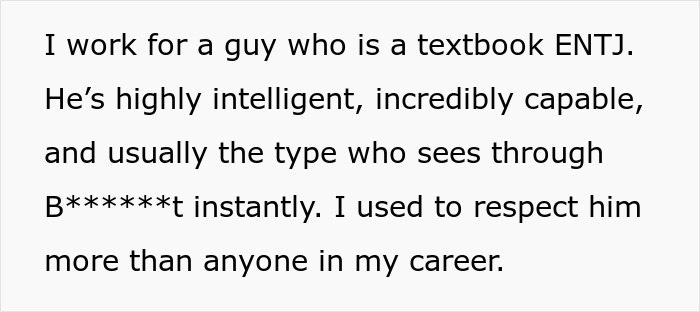 Person disappointed in boss they looked up to after discovering affair with employee, feeling betrayed and disillusioned at work.