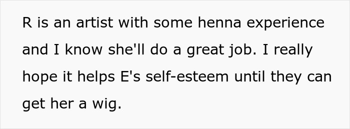 Woman expects friend to cut long hair for sister&rsquo;s wig but is upset when friend refuses to help.