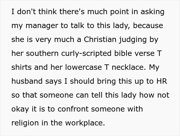 Employee concerned about coworker preaching about Jesus during meetings and considering involving HR for workplace religion issues.