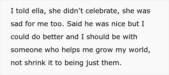 Text excerpt from a story about a man struggling with his girlfriend doing maid of honor duties at a friend&rsquo;s wedding.