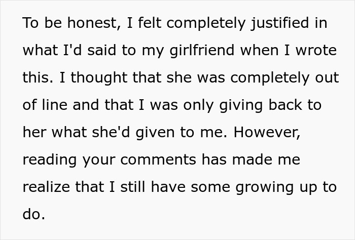 Text screenshot showing a boyfriend's response after girlfriend wishes he was as manly as her ex, sparking relationship drama.