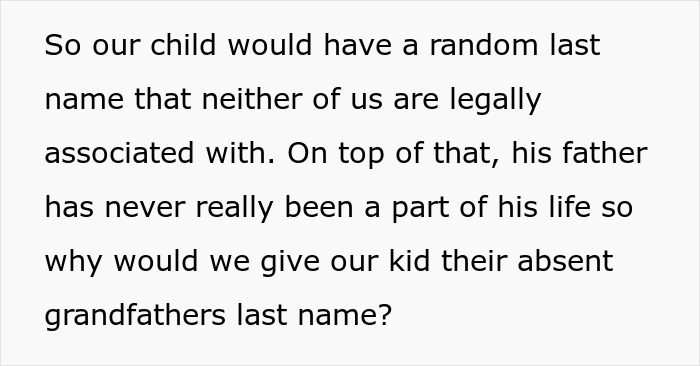 Guy Wants His Baby To Have His Bio Dad&rsquo;s Surname Despite Not Having It Himself, Mom-To-Be Confused