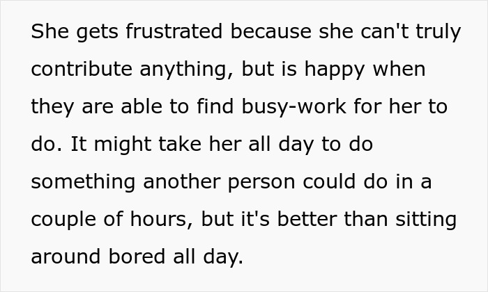 Text about a woman&rsquo;s frustration and work, related to a man fired over a crude drawing and her tragic story.