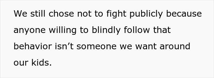 Text excerpt discussing family dynamics and a mother-in-law's vicious ultimatum to her terminal son.