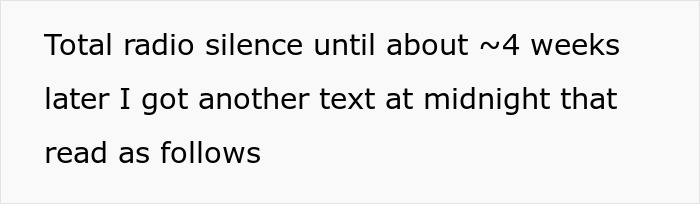 Text excerpt describing a cheater who breaks his girlfriend&rsquo;s heart, vanishes for weeks, then reappears unexpectedly.