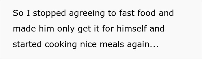 Wife Refuses To Eat "Garbage" Anymore, Husband Claims He's Being Starved By Her Healthy Meals
