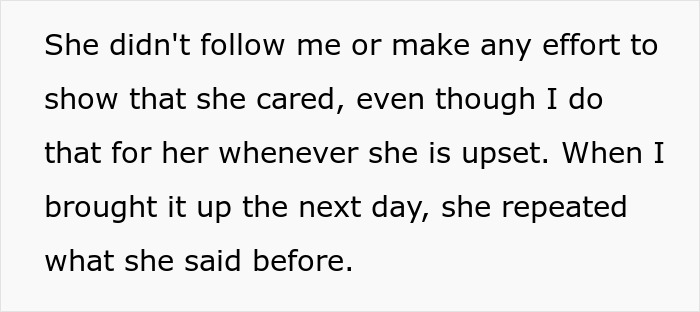 Text excerpt about a woman confessing to her bestie while her fianc&eacute; overhears, feeling crushed by the revelation.