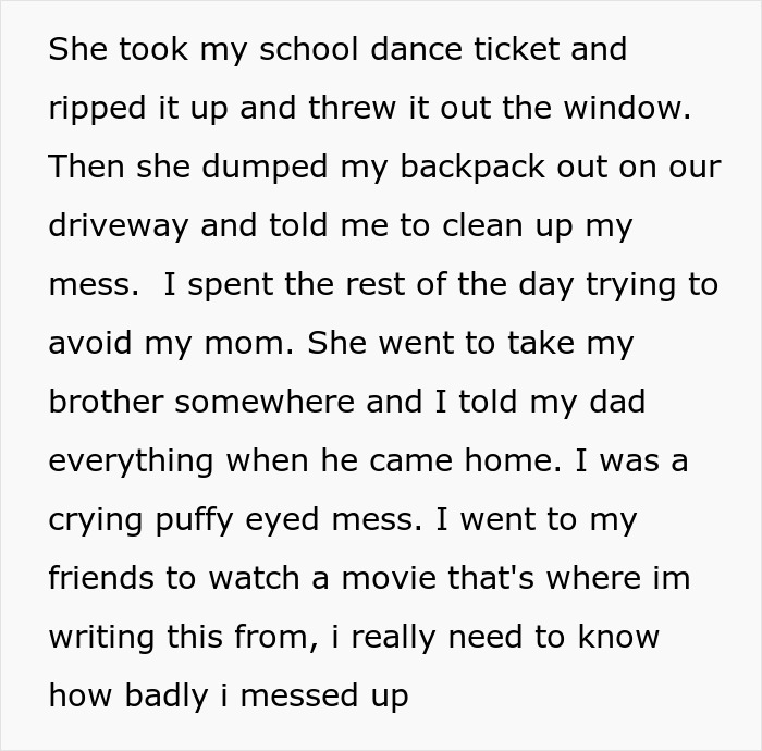 Teen regrets being honest with her therapist as her mom faces trouble with CPS, feeling overwhelmed and seeking support. Teen regrets being honest with her therapist as her mom faces trouble with CPS, feeling overwhelmed and seeking support.
