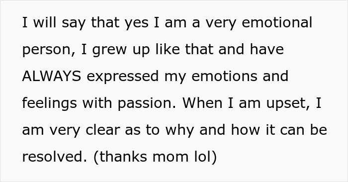 Emotional wife expressing feelings with passion after realizing she won’t receive comfort from husband, responding with equal effort. Emotional wife expressing feelings with passion after realizing she won’t receive comfort from husband, responding with equal effort.