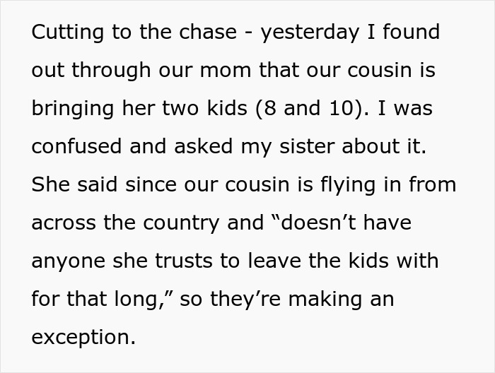 Bride Bans Sister's Kids From "Adults-Only" Event But Breaks The Rules For Cousin&rsquo;s Kids, Sis Livid