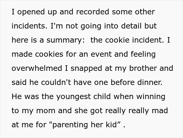 Teen regrets being honest with therapist after her mom gets in trouble with CPS over family incidents and stress. Teen regrets being honest with therapist after her mom gets in trouble with CPS over family incidents and stress.