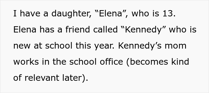 Text excerpt from a story about a mom pulling the plug on a sleepover after daughter’s friend’s dad gives creepy vibes.