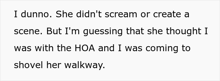 Guy Shovels Snow For Elderly Neighbor, Random Lady Decides He&rsquo;s The HOA And Orders Her Walkway Done