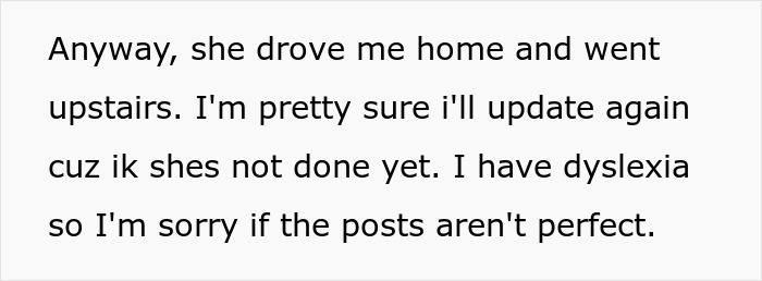 Text message about updating posts and apologizing for imperfections due to dyslexia, related to teen regrets and CPS issues. Text message about updating posts and apologizing for imperfections due to dyslexia, related to teen regrets and CPS issues.