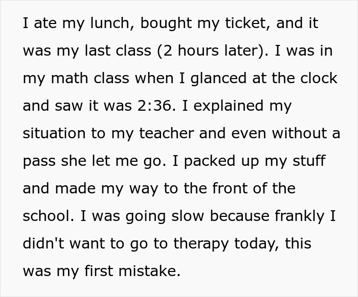 Teen regrets being honest with her therapist after her mom faces trouble with CPS during a difficult therapy visit Teen regrets being honest with her therapist after her mom faces trouble with CPS during a difficult therapy visit