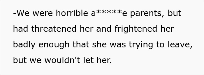 Text excerpt about parents fearing step-mom stealing food, relating to couple suspects and CPS visit concerns.