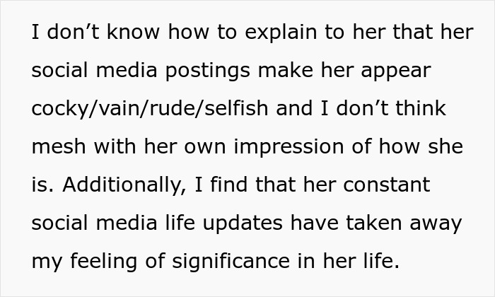 Woman Posts Absolutely Everything Online, Her Boyfriend Hates It: "Social Media Attention Seeker"