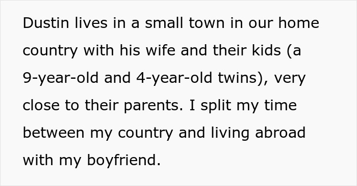 Text excerpt about family dynamics highlighting a son&rsquo;s mistress being welcomed while his wife remains unaware at home.