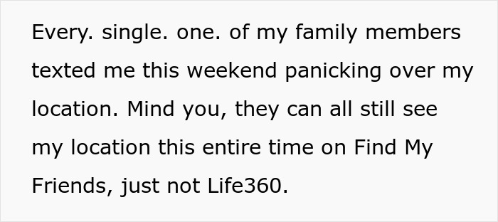 Mom Scolds 20YO For “Turning Off” Her Location, Daughter Just Snaps Over It Being Her Only Concern Mom Scolds 20YO For “Turning Off” Her Location, Daughter Just Snaps Over It Being Her Only Concern