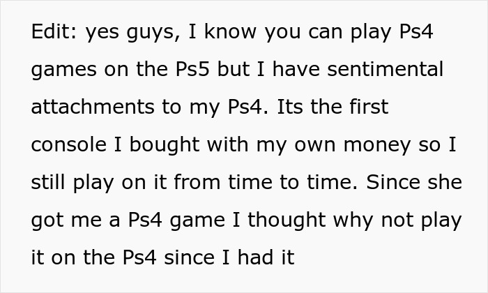 Upset woman reacts as her boyfriend surprisingly likes the gift she gave him, contrary to her expectations.