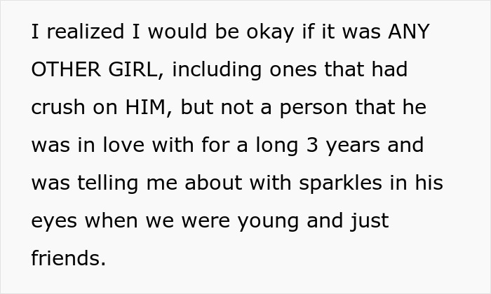 Text excerpt about a married man reflecting on a woman he loved 15 years ago with emotional memories.