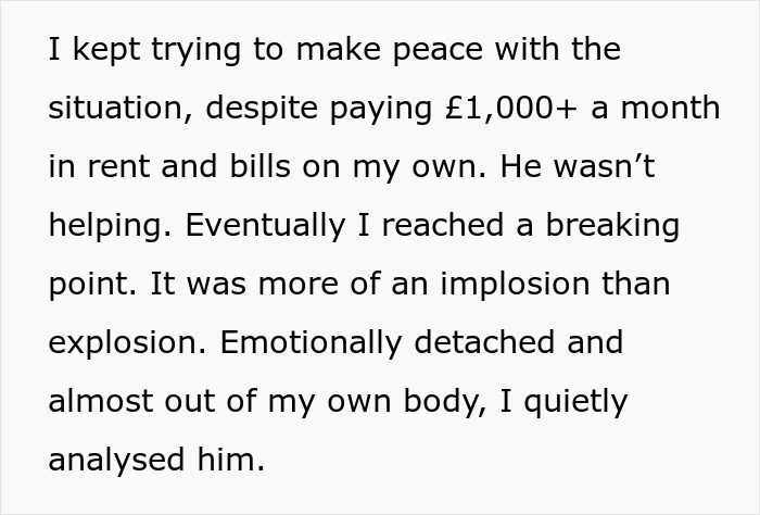 Text excerpt discussing a woman marrying just weeks after meeting her husband and exposing his big secret.