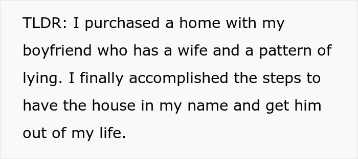 Woman checks out suspicious boyfriend&rsquo;s past, shocked to discover he is already married and deceitful about it.