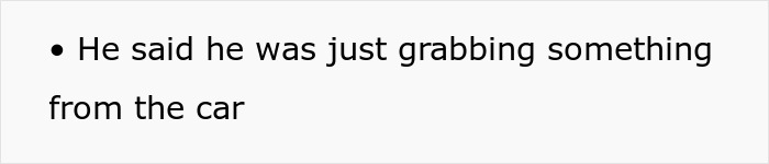 Text on a screen showing a message in a video call where wife catches husband lying during conversation with ex.