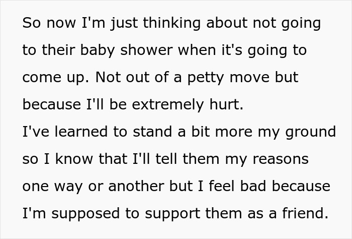 Pregnant Couple Hurt As Friends Take Out Their Infertility Struggles On Them: "I Didn't Deserve It" Pregnant Couple Hurt As Friends Take Out Their Infertility Struggles On Them: "I Didn't Deserve It"