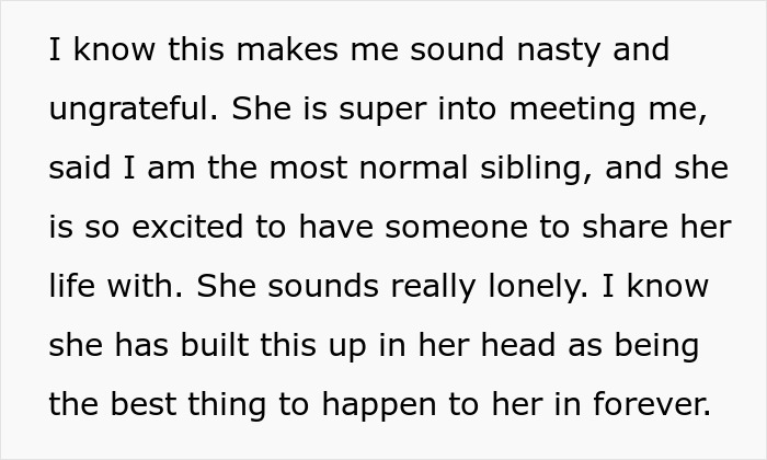 Woman Finds Biological Sister Wanting To Connect, Assumes She’s Invited To Her Wedding Woman Finds Biological Sister Wanting To Connect, Assumes She’s Invited To Her Wedding