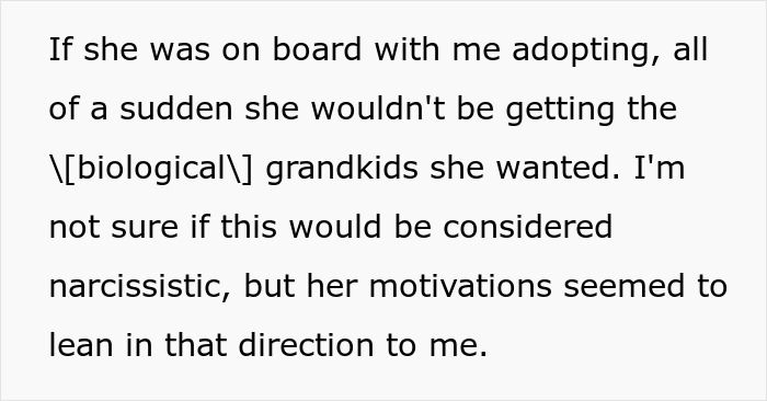 Mom Pressures Childfree Daughter To &ldquo;Give Birth,&rdquo; Backtracks Fast When Adoption Enters The Chat