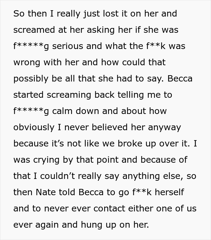 Woman conflicted after best friend&rsquo;s cheating confession while boyfriend denies the accusation, causing emotional turmoil.