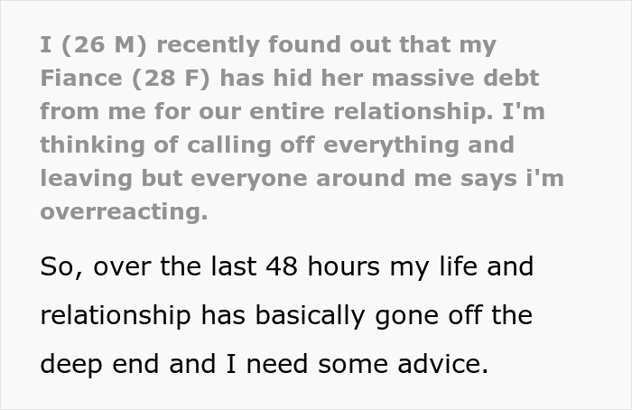 Homem cancela casamento depois de descobrir que noiva está escondendo segredos dele