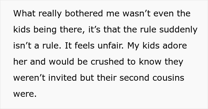 Bride Bans Sister's Kids From "Adults-Only" Event But Breaks The Rules For Cousin&rsquo;s Kids, Sis Livid
