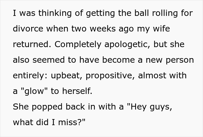 Mother Walks Out On Family, Comes Back Two Years Later Like Nothing Happened: "Hey Guys, What Did I Miss?"
