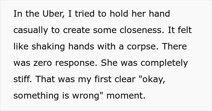 Man traveling long distance to meet woman he met online, feeling regret as their date starts with awkward silence. Man traveling long distance to meet woman he met online, feeling regret as their date starts with awkward silence.
