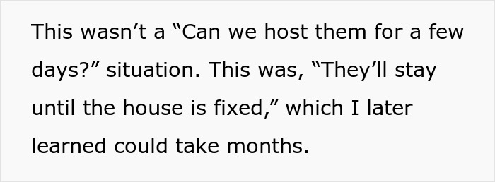 Man kicks his family out after wife finds out the real reason his family needed to move in with them.