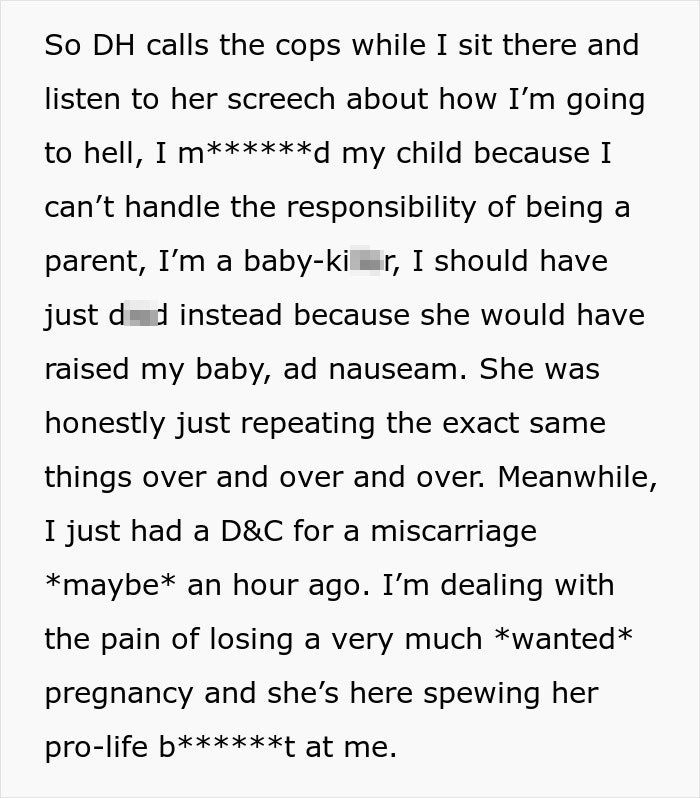 Text excerpt showing a couple dealing with conflict, highlighting emotional stress amid accusations involving CPS and food theft.