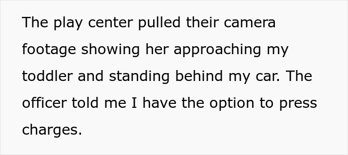 Alt text: upset mom confronting woman with kids at trampoline park, blocking exit and causing a scene