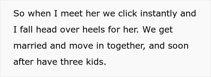 Text about woman&rsquo;s easy-going lifestyle ending after husband discovers affair and leaves, causing family turmoil.