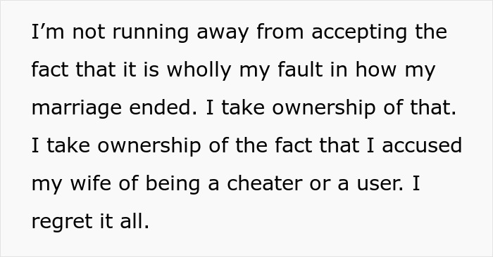 Parentes e amigos do sexo masculino arruínam o casamento de um cara só para ficar com sua ex-mulher e ser cortado de sua vida