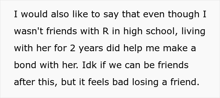 Text about a woman stunned as roommate&rsquo;s parents use a spare key to let themselves in and act like babysitters.