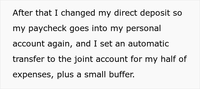 GF Keeps "Accidentally" Using Joint Account Money For Personal Expenses, Angry When BF Cuts Funds