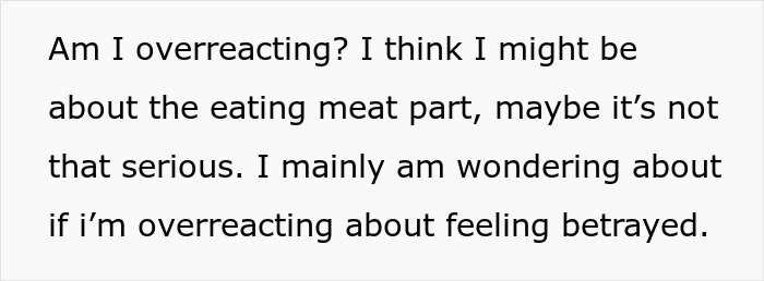 Boyfriend Laughs As Vegetarian Girlfriend Pukes In The Bathroom: "I Knew You’d Like Meat More" Boyfriend Laughs As Vegetarian Girlfriend Pukes In The Bathroom: "I Knew You’d Like Meat More"