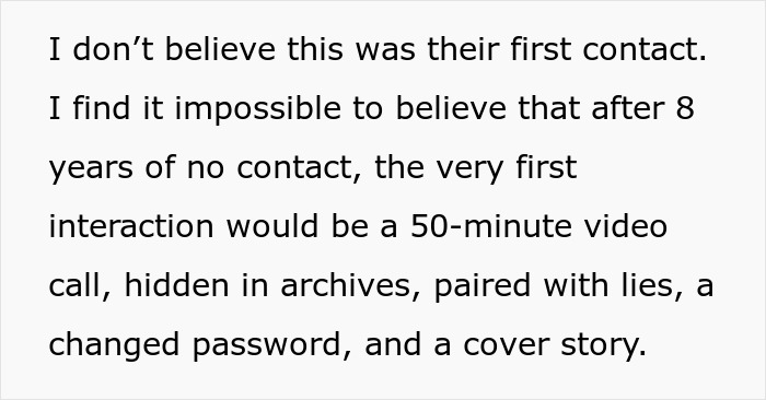 Alt text: Wife questions husband’s lies during a video call leading to divorce and hidden secrets in their relationship.