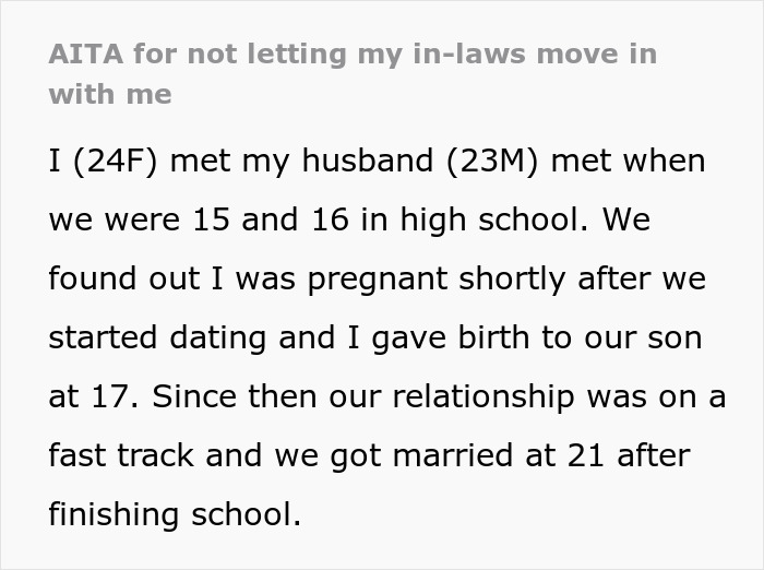 Woman frustrated with in-laws constantly showing up unannounced, panics at the thought of them moving in.