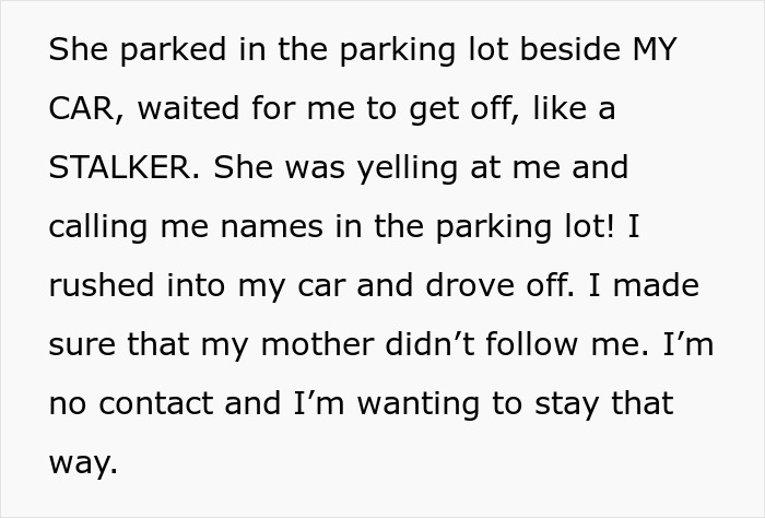 Teen escaping horrible family after step-father&rsquo;s last misstep, seeking no contact and safety from a***e.