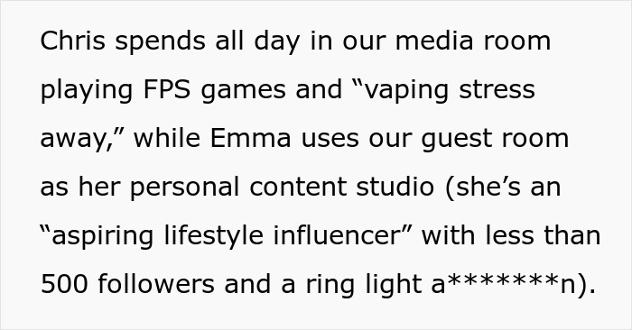 Man kicks family out after wife discovers the real reason his family needed to move in with them.